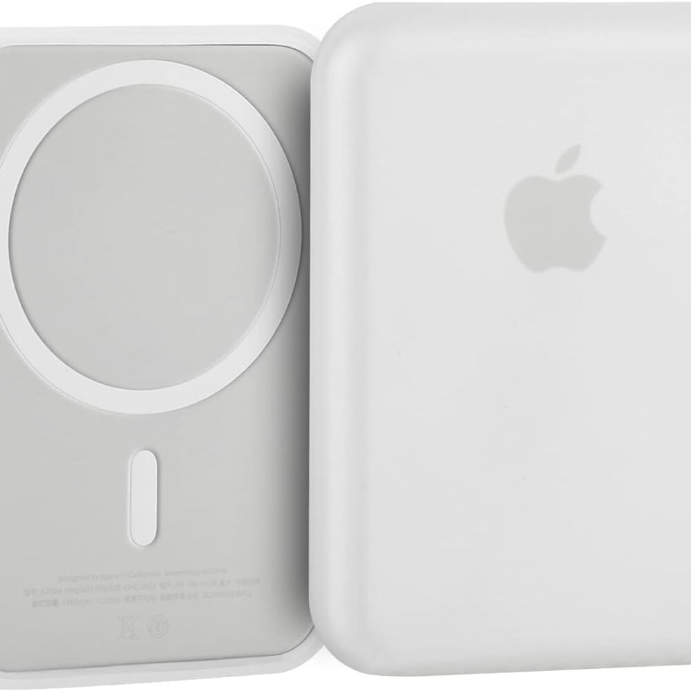 oakxco Silicone Case Compatible with Magsafe Battery Pack, Magsafe Battery Pack Cover, Scratch & Shatter Resistant, Matte Clear